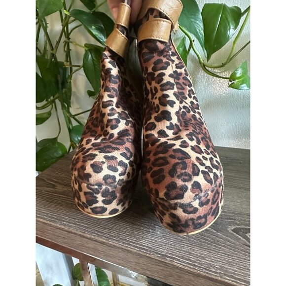 UNsensored Leopard Platform Stiletto Booties – Size 8.5 - Picture 5 of 12